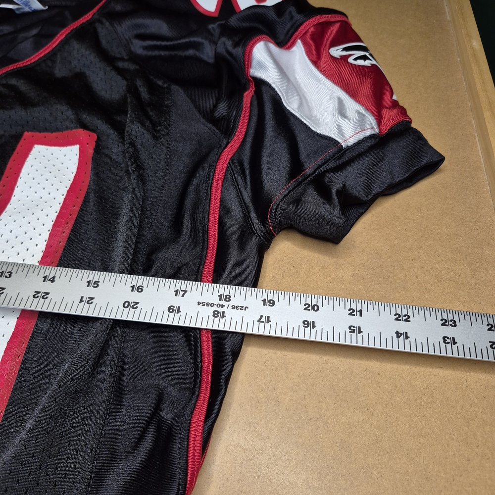 Russell Athletic Black & Red #21 Football Jersey - Read - Picture 5 of 10